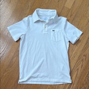 Vineyard Vines White Kids Polo Shirt